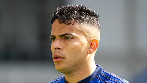 MG - BELO HORIZONTE - 16/07/2023 - BRASILEIRO A 2023, CRUZEIRO X CORITIBA - Bruno Rodrigues jogador do Cruzeiro durante partida contra o Coritiba no estadio Independencia pelo campeonato Brasileiro A 2023. Foto: Fernando Moreno/AGIF