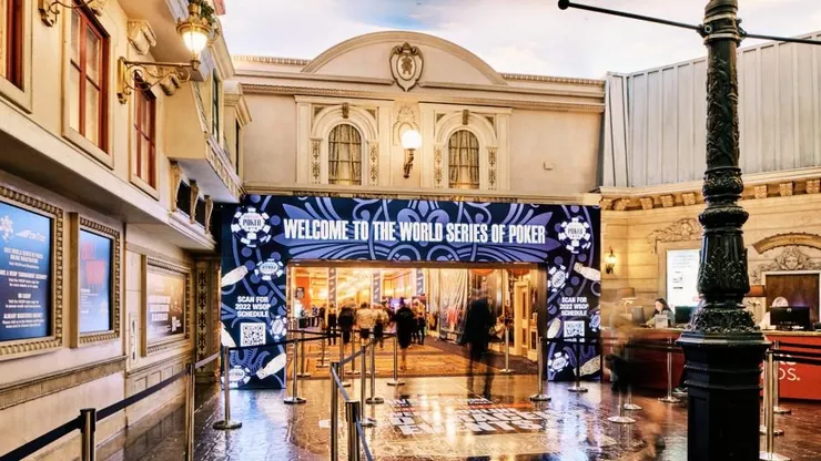 Entrada do salão de torneios da WSOP (Foto: Divulgação/PokerGO)