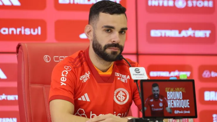 Inter apresenta o volante Bruno Henrique, que já treinou no clube nesta manhã (19) - Foto: Ricardo Duarte/S.C.Internacional