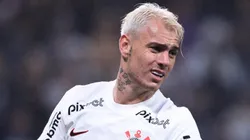 SP - SAO PAULO - 31/05/2023 - COPA DO BRASIL 2023, CORINTHIANS X ATLETICO-MG - Roger Guedes jogador do Corinthians durante partida contra o Atletico-MG no estadio Arena Corinthians pelo campeonato Copa do Brasil 2023. Foto: Ettore Chiereguini/AGIF