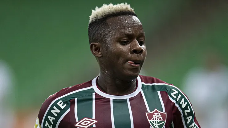 RJ - Rio de Janeiro - 02/09/2021 - BRASILEIRO A 2021, FLUMINENSE X JUVENTUDE - Cazares jogador do Fluminense durante partida contra o Juventude no estadio Maracana pelo campeonato Brasileiro A 2021. Foto: Jorge Rodrigues/AGIF