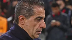 Renato Paiva, técnico do Bahia, durante partida contra o Athletico-PR na Arena da Baixada pelo Brasileirão Série A 2023. Foto: Gabriel Machado/AGIF