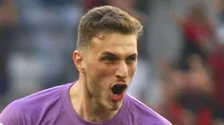 PR - CURITIBA - 24/06/2023 - BRASILEIRO A 2023, ATHLETICO-PR X CORINTHIANS - Bento jogador do Athletico-PR durante partida contra o Corinthians no estadio Arena da Baixada pelo campeonato BRASILEIRO A 2023. Foto: Gabriel Machado/AGIF