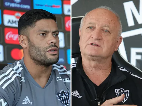 Felipão revela problema que provocou mudança de Hulk no Atlético-MG