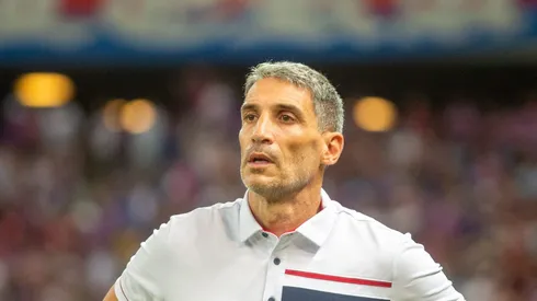 CE - FORTALEZA - 09/07/2023 - BRASILEIRO A 2023, FORTALEZA X ATHLETICO-PR - Vojvoda tecnico do Fortaleza durante partida contra o Athletico-PR no estadio Arena Castelao pelo campeonato Brasileiro A 2023. Foto: Lucas Emanuel/AGIF