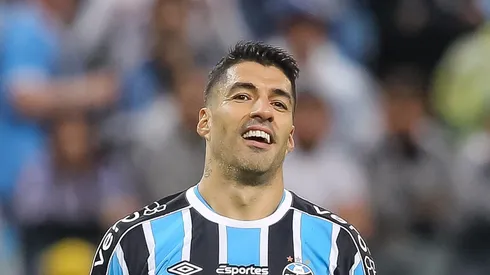 RS - PORTO ALEGRE - 12/07/2023 - COPA DO BRASIL 2023, GREMIO X BAHIA - Luis Suarez jogador do Gremio durante partida contra o Bahia no estadio Arena do Gremio pelo campeonato Copa do Brasil 2023. Foto: Pedro H. Tesch/AGIF
