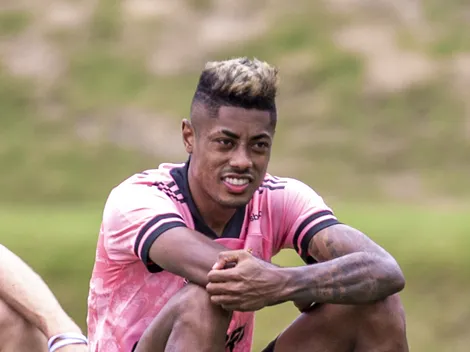 Bruno Henrique vira a grande notícia do dia no Flamengo após folga