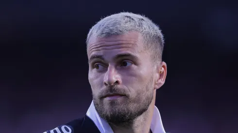 SP – SAO PAULO – 16/07/2023 – BRASILEIRO A 2023, SAO PAULO X SANTOS – Lucas Lima jogador do Santos durante partida contra o Sao Paulo no estadio Morumbi pelo campeonato Brasileiro A 2023. Foto: Ettore Chiereguini/AGIF