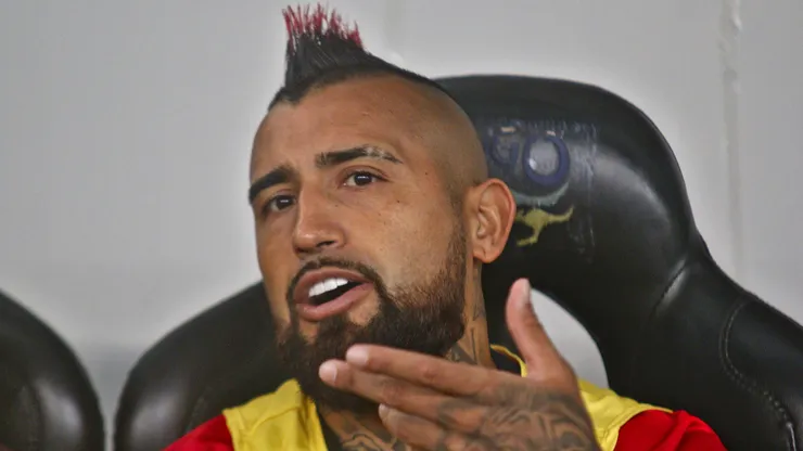 PR - CURITIBA - 16/07/2023 - BRASILEIRO A 2023, ATHLETICO-PR X BAHIA - Arturo Vidal jogador do Athletico-PR durante partida contra o Bahia no estadio Arena da Baixada pelo campeonato Brasileiro A 2023. Foto: Gabriel Machado/AGIF