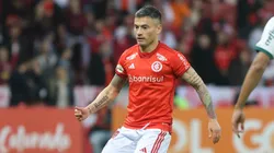 Foto: Ricardo Duarte/Internacional/Divulgação - Aránguiz: meia deixou último jogo no intervalo