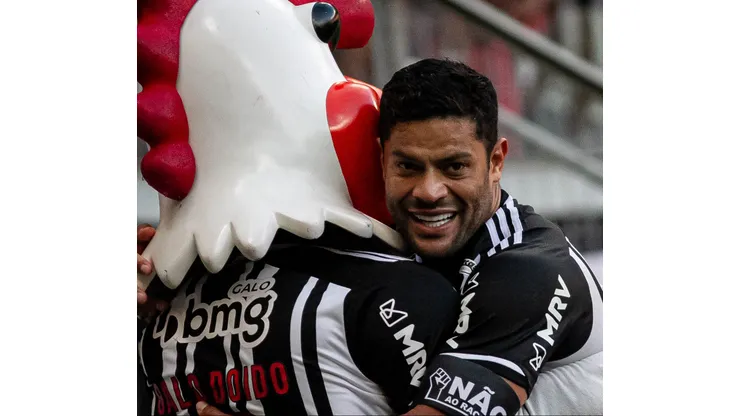 MG - BELO HORIZONTE - 02/07/2023 - BRASILEIRO A 2023, ATLETICO-MG X AMERICA-MG - Hulk jogador do Atletico-MG comemora seu gol durante partida contra o America-MG no estadio Mineirao pelo campeonato Brasileiro A 2023. Foto: Fernando Moreno/AGIF