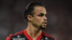 RJ - Rio de Janeiro - 17/11/2021 - BRASILEIRO A 2021, FLAMENGO X CORINTHIANS - Michael jogador do Flamengo durante partida contra o Corinthians no estadio Maracana pelo campeonato Brasileiro A 2021. Foto: Thiago Ribeiro/AGIF