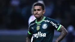 SP - SAO PAULO - 08/07/2023 - BRASILEIRO A 2023, PALMEIRAS X FLAMENGO - Dudu jogador do Palmeiras durante partida contra o Flamengo no estadio Arena Allianz Parque pelo campeonato Brasileiro A 2023. Foto: Ettore Chiereguini/AGIF