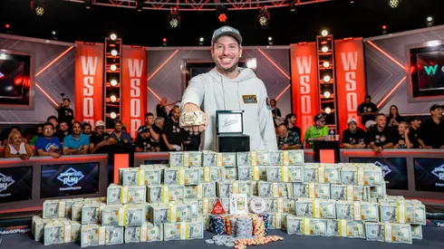 Daniel Weinman ganhou o Main Event da WSOP 2023 (Foto: Divulgação/WSOP)