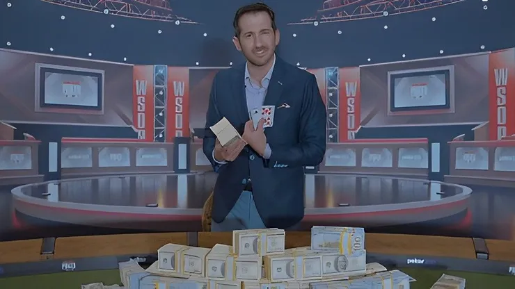 Jeff Platt é um jornalista que está dando azar aos jogadores (Foto: reprodução/PokerGO)