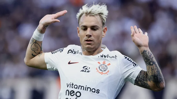 Róger Guedes é alvo de sondagem forte de clubes da Arábia Saudita, porém presidente Duílio Monteiro Alves nega saída do Corinthians