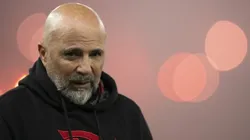 RJ - RIO DE JANEIRO - 01/06/2023 - COPA DO BRASIL 2023, FLAMENGO X FLUMINENSE - Jorge Sampaoli tecnico do Flamengo durante partida contra o Fluminense no estadio Maracana pelo campeonato Copa do Brasil 2023. Foto: Jorge Rodrigues/AGIF