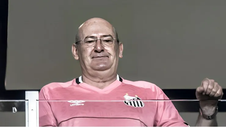 Foto: Ivan Storti/Santos FC - Andrés Rueda, presidente do Santos
