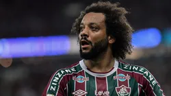 RJ - RIO DE JANEIRO - 16/07/2023 - BRASILEIRO A 2023, FLUMINENSE X FLAMENGO - Marcelo jogador do Fluminense durante partida contra o Flamengo no estadio Maracana pelo campeonato Brasileiro A 2023. Foto: Thiago Ribeiro/AGIF