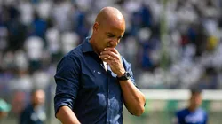 Pepa, técnico do Cruzeiro, durante partida contra o Coritiba no Independência pelo Brasileiro 2023. Foto: Fernando Moreno/AGIF