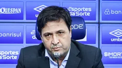 RS - PORTO ALEGRE - 29/06/2023 - GREMIO, COLETIVA DO PRESIDENTE ALBERTO GUERRA - Alberto Guerra presidente do Gremio durante em coletiva de imprensa realizada no CT Luiz Carvalho. Foto: Maxi Franzoi/AGIF