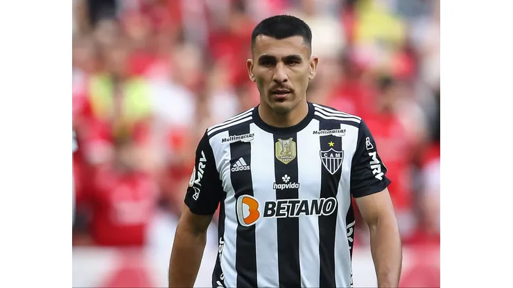 RS - Porto Alegre - 31/07/2022 - BRASILEIRO A, INTERNACIONAL X ATLETICO-MG - Junior Alonso jogador do Atletico-MG durante partida contra o Internacional no estadio Beira-Rio pelo campeonato Brasileiro A 2022. Foto: Pedro H. Tesch/AGIF