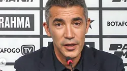 Foto: Arthur Barreto/BFR - Bruno Lage já foi apresentado no Botafogo