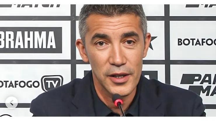 Foto: Arthur Barreto/BFR - Bruno Lage já foi apresentado no Botafogo