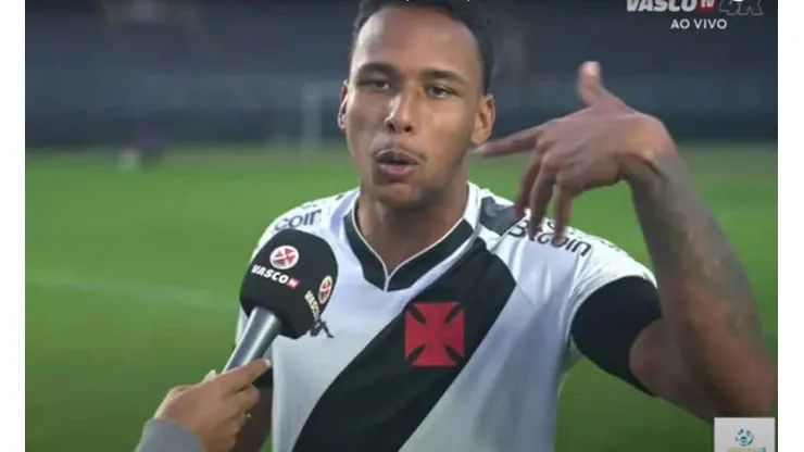 Matheus Julião - (Foto: Reprodução: Vasco TV)