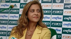 SAO PAULO - SP - 08/02/2017 - RENOVACAO DE PATROCINIO DO PALMEIRAS - Leila Pereira Presidente da Crefisa durante renovacao de patrocinio da Crefisa com o Palmeiras no CT Academia de Futebol. Foto: Marcello Zambrana/AGIF