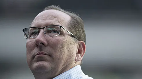 RJ - Rio de Janeiro - 15/05/2022 - BRASILEIRO A 2022, BOTAFOGO X FORTALEZA - John Textor socio majoritario do Botafogo antes da partida contra o Fortaleza no estadio Maracana pelo campeonato Brasileiro A 2022. Foto: Jorge Rodrigues/AGIF