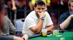 Sergio Aguero no High Roller da WSOP (Foto> Danny Maxwell/PokerNews)