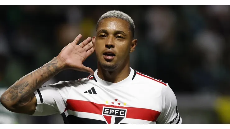 Foto: Reprodução/Twitter oficial SPFC - David marcou o segundo gol do São Paulo