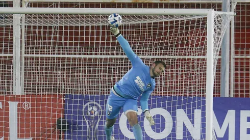 Lucas Perri, goleiro titular do Botafogo, em ação pela Sul-Americana 2023. Foto: Flickr oficial Botafogo/Vitor Silva