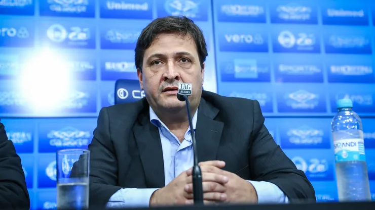 Foto: Lucas Uebel/Grêmio/Divulgação - Presidente Guerra: Grêmio garantiu verba em negócio