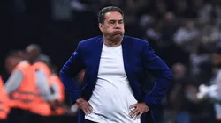 SP - SAO PAULO - 10/06/2023 - BRASILEIRO A 2023, Foto: Ettore Chiereguini/AGIF - Luxemburgo não vem usando 2 peças no Corinthians.