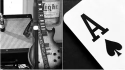 O Rock and Roll e o poker andam juntos (Fotos: Reprodução/Pixabay)