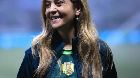 SP – SAO PAULO – 29/04/2023 – BRASILEIRO A 2023, PALMEIRAS X CORINTHIANS – leila pereira presidente do Palmeiras durante partida contra o Corinthians no estadio Arena Allianz Parque pelo campeonato BRASILEIRO A 2023. Foto: Ettore Chiereguini/AGIF