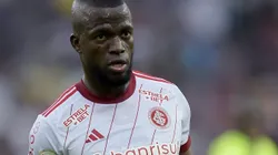 RJ - RIO DE JANEIRO - 09/07/2023 - BRASILEIRO A 2023, FLUMINENSE X INTERNACIONAL - Enner Valencia jogador do Internacional durante partida contra o Fluminense no estadio Maracana pelo campeonato Brasileiro A 2023. Foto: Alexandre Loureiro/AGIF