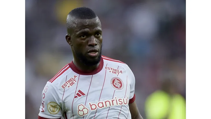 RJ - RIO DE JANEIRO - 09/07/2023 - BRASILEIRO A 2023, FLUMINENSE X INTERNACIONAL - Enner Valencia jogador do Internacional durante partida contra o Fluminense no estadio Maracana pelo campeonato Brasileiro A 2023. Foto: Alexandre Loureiro/AGIF