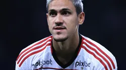 SP - SAO PAULO - 08/07/2023 - BRASILEIRO A 2023, PALMEIRAS X FLAMENGO - Pedro jogador do Flamengo durante partida contra o Palmeiras no estadio Arena Allianz Parque pelo campeonato Brasileiro A 2023. Foto: Ettore Chiereguini/AGIF
