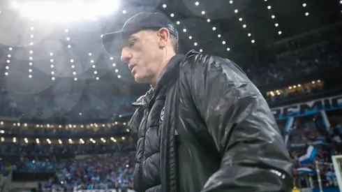 Foto: Lucas Uebel/Grêmio/Divulgação - Renato: técnico do Grêmio mandou recado para investidor