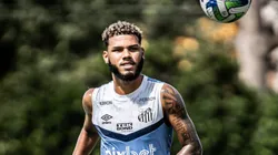 Foto: Raul Baretta/Santos FC - Nathan, lateral-direito