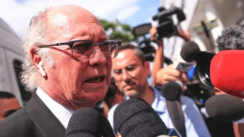 Ettore Chiereguini/AGIF - Falcão, diretor do Santos.