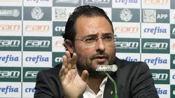 Alexandre Mattos como Diretor de futebol do Palmeiras Diretor de Futebol Alexandre Mattos fala aos jornalista durante coletiva de imprensa no CT Academia de Futebol. Foto: Daniel Vorley/AGIF