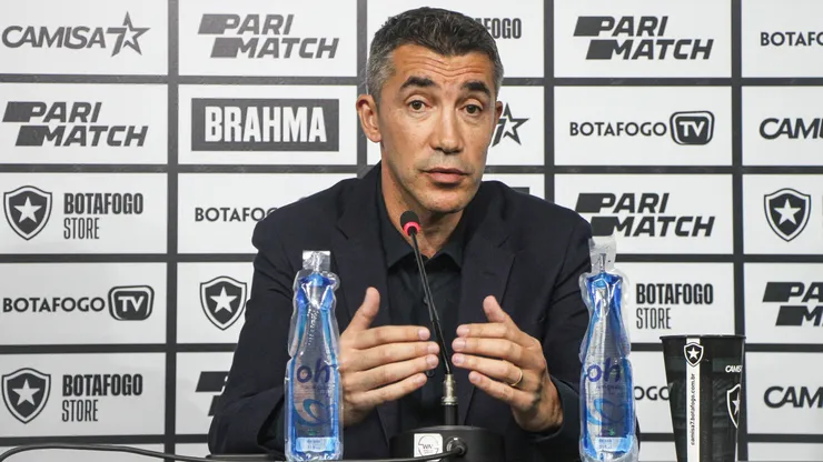 Foto: Arthur Barreto/Botafogo - Novo técnico do Botafogo, Bruno Lage citou Abel no Palmeiras em coletiva no Rio