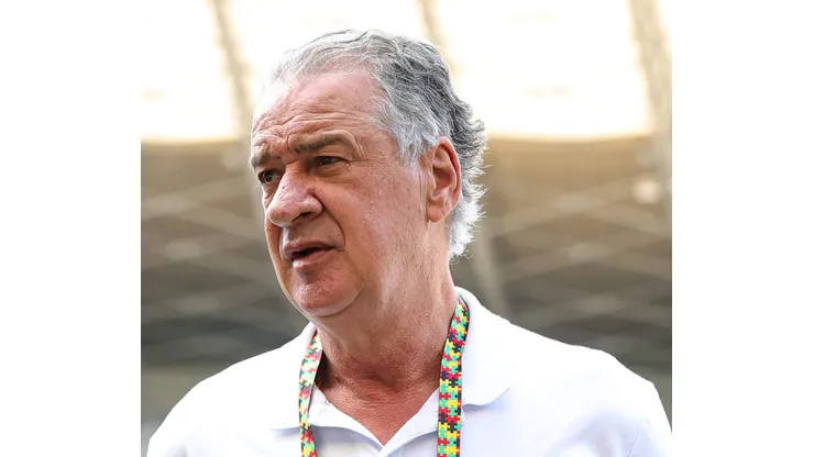 MG - BELO HORIZONTE - 02/07/2023 - BRASILEIRO A 2023, ATLETICO-MG X AMERICA-MG - Sergio Coelho presidente do Atletico-MG durante partida contra o America-MG no estadio Mineirao pelo campeonato Brasileiro A 2023. Foto: Gilson Lobo/AGIF
