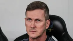 PR - Curitiba - 12/03/2023 - PARANAENSE 2023, ATHLETICO-PR X SAO JOSEENSE - Paulo Turra tecnico do Athletico-PR durante partida contra o Saojoseense no estadio Arena da Baixada pelo campeonato Paranaense 2023. Foto: Robson Mafra/AGIF