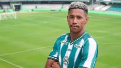 Foto: Rafael Ianoski/Coritiba - Atacante Mauricio Garcez, emprestado até o final da temporada.