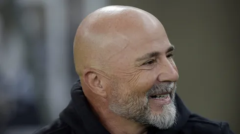 RJ – RIO DE JANEIRO – 28/06/2023 – LIBERTADORES 2023, FLAMENGO X AUCAS – Jorge Sampaoli tecnico do Flamengo durante partida contra o Aucas no estadio Maracana pelo campeonato Libertadores 2023. Foto: Alexandre Loureiro/AGIF